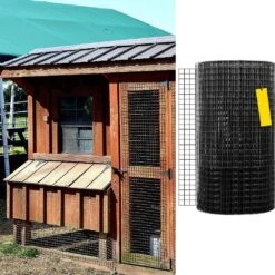 Hardware Cloth 48in. L X 50 Ft. W X 1 In. Mesh Size Galvanized Steel Vinyl Coated 16 Gauge Garden Chicken Wire Fencing -Dewalt Tools Shop black skyshalo garden fencing yxhjwhsbddwc4tj89v0 250508 31 1000