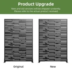 47 In. L X 16 In. W X 72 In. H Black Galvanized Steel Dig Border Privacy Screen Fencing -Dewalt Tools Shop black spassway garden fencing hd0601 506a1 44 1000