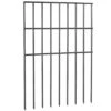 Animal Barrier Fence Set Of 10,17 In. H X 11 Ft. L, Underground Decorative Garden Fencing With 1.5 In. Steel -Dewalt Tools Shop black svopes garden fencing jswl1713inchisxz8v0 sv1018 64 1000