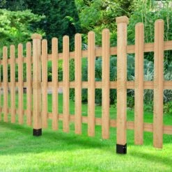 4 In. X 4 In. X 24 In. Metal Fencing End T-Posts Anchor For Patio Yard, Black (4-Pack) -Dewalt Tools Shop black t posts u posts 7j1h0e9m 4f 1000