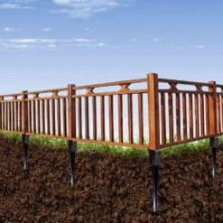 4 In. X 4 In. X 32 In. Metal Fencing Post Anchor For Patio Yard, Black (4-Pack) -Dewalt Tools Shop black t posts u posts 8b4t2j3n 31 1000