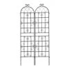 19.7 In. W X 86.7 In. H 2-Pack Black Metal Garden Trellis Garden Fencing For Climbing Plants Outdoor Patio Plant Trellis 1 19.7 In. W X 86.7 In. H 2-Pack Black Metal Garden Trellis Garden Fencing For Climbing Plants Outdoor Patio Plant Trellis -Dewalt Tools Shop blacks garden trellises w1586 zt 81071 64 1000