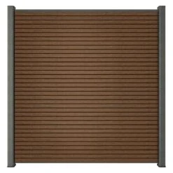 Ultra Easy Fencing 6 Ft. H X 6 Ft. W Brazilian Ipe Wood Plastic Composite Horizontal Fence Panel Section With Gray Frame -Dewalt Tools Shop brazilian ipe newtechwood composite fence panels fence uh66 6 6 ip c3 1000