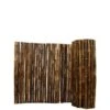 3 Ft. H X 8 Ft. W Natural Black Bamboo Fencing Garden Screen Rolled Fence Panel -Dewalt Tools Shop brown backyard x scapes garden fencing hdd bf11black 64 1000