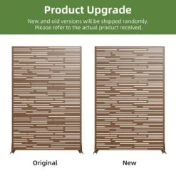 47 In. L X 16 In. W X 72 In. H Brown Galvanized Steel Dig Border Privacy Screen Fencing -Dewalt Tools Shop brown spassway garden fencing hd0601 506a2 44 1000