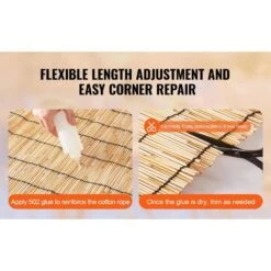 159.6 In. X 39.6 In. Bamboo Pure Natural Peeled Reed Garden Fence Backyard Landscaping Blind Fencing Privacy Screen -Dewalt Tools Shop burlywood phewnyzo garden fencing 28e035sa11 4 66 1000