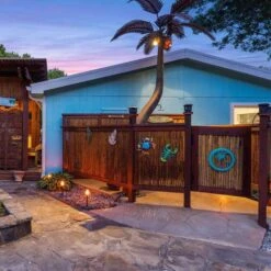 4 Ft. H X 8 Ft. W Caramel Brown Bamboo Fencing Garden Fence Panel -Dewalt Tools Shop caramel brown backyard x scapes garden fencing 22 cb4 1f 1000