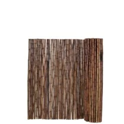 4 Ft. H X 8 Ft. W Caramel Brown Bamboo Fencing Garden Fence Panel