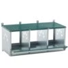 11 In. X 13 In. X 9.65 In. Green 3 Compartment Nesting Box Galvanized Steel Chicken Coops Poultry Fencing