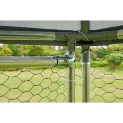 17.4 Ft. Large Metal Poultry Fencing Chicken Coops Hexagonal Steel Wire Dipped Plastic Mesh, Waterproof UV Resistant -Dewalt Tools Shop chicken coops 3kag 1f 1000