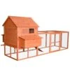 PawHut Pen Garden And Backyard 0.0016 -Acre In-Ground Rabbit Hutch Wooden Poultry Cage With Run, Poultry Fencing -Dewalt Tools Shop chicken coops d51 150 64 1000