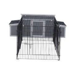 83.67 In. W X 27.56 In. H X 27.96 In. D Outdoor Wood Chicken Coop Poultry Fencing Wire Mesh Run Nesting Boxes -Dewalt Tools Shop chicken coops hhhhhhhhhhh1 fa 1000