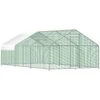 Large Metal Chicken Coop Run Walk-In Chicken Runs Yard Waterproof Cover Hen House Barbed Wire Fencing -Dewalt Tools Shop chicken runs hwj19 79 86 58h6zv0 64 1000