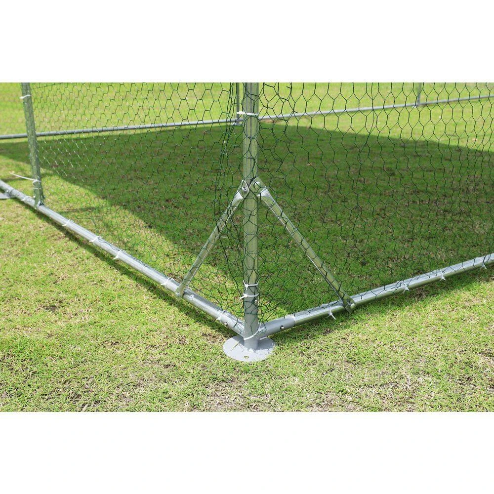 9.2' W X 6.2' L X 6.5 Ft. H Oxford Cloth Silver Plated Waterproof UV Protection, Duck Bird Household Barbed Wire Fencing 6 9.2' W X 6.2' L X 6.5 Ft. H Oxford Cloth Silver Plated Waterproof UV Protection, Duck Bird Household Barbed Wire Fencing - Image 4