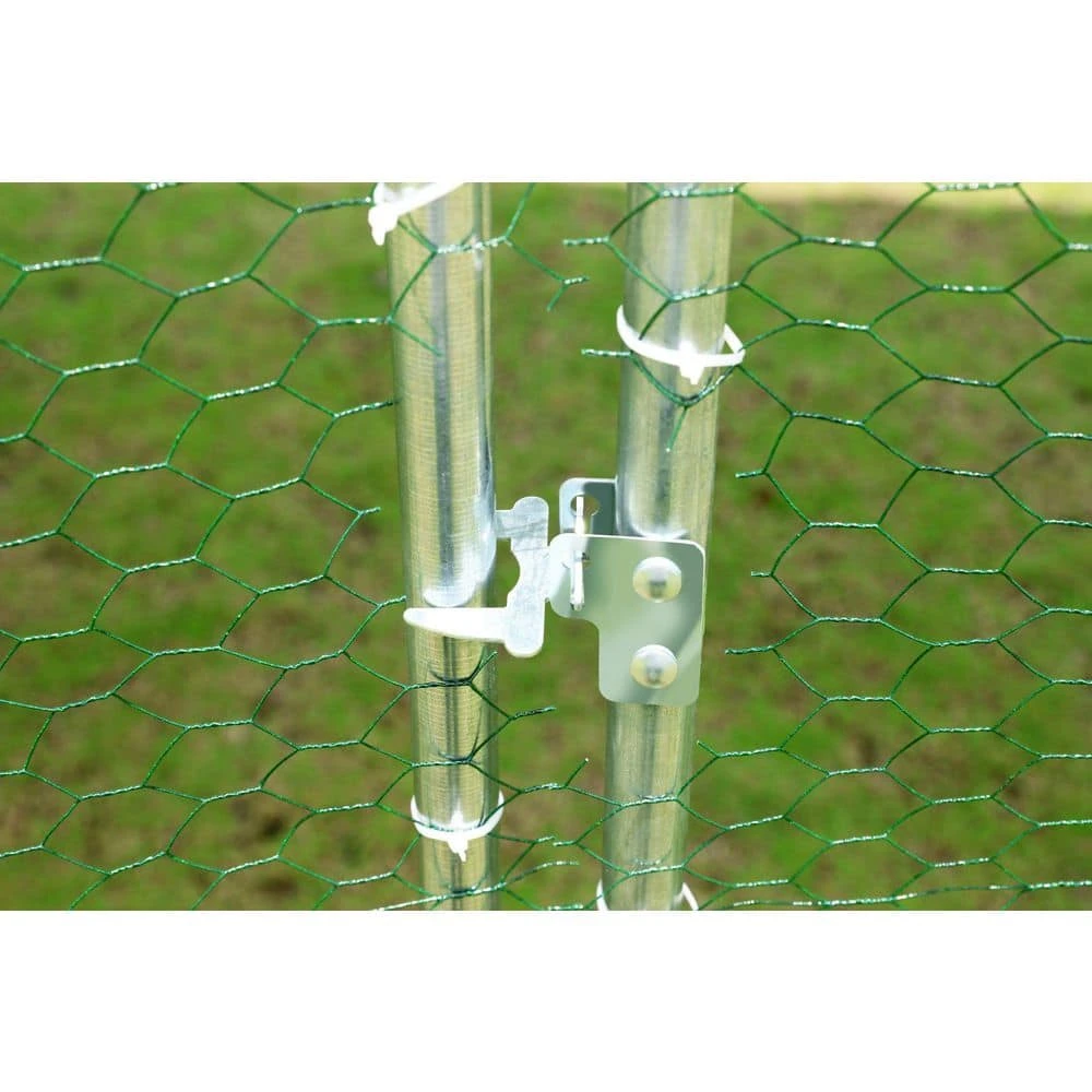 9.2' W X 6.2' L X 6.5 Ft. H Oxford Cloth Silver Plated Waterproof UV Protection, Duck Bird Household Barbed Wire Fencing 8 9.2' W X 6.2' L X 6.5 Ft. H Oxford Cloth Silver Plated Waterproof UV Protection, Duck Bird Household Barbed Wire Fencing - Image 6