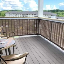 Brown Plastic Mesh Panel For Private Border Fencing 9.9 Ft. X 3.3 Ft. With UV Protection -Dewalt Tools Shop coffee justincity outdoor privacy screens 1 28dph005147 4f 1000