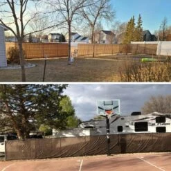 Brown Plastic Private For Border Fencing Sun Shade Cloth With UV Protection -Dewalt Tools Shop coffee justincity outdoor privacy screens 1 28dph005149 1f 1000