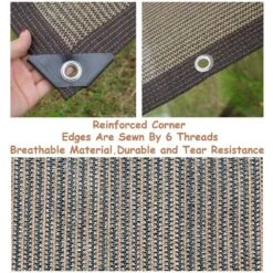 Brown Plastic Private For Border Fencing Sun Shade Cloth With UV Protection -Dewalt Tools Shop coffee justincity outdoor privacy screens 1 28dph005149 fa 1000