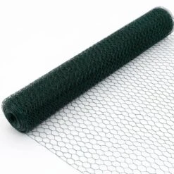 43.2 In. Metal Garden Fence Chicken Wire Poultry Netting For Garden, Chicken Coop Wire Fencing 3.6ft (W) X 157.48ft (L) -Dewalt Tools Shop dark green garden fencing 706767040975 4f 1000