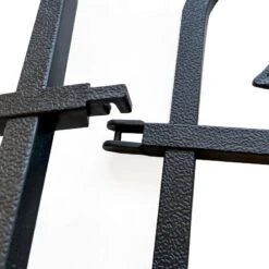 24 In. X 12.4 In. Black Plastic Arrowhead Fence Decorative Garden Fencing (5-Pack) -Dewalt Tools Shop dark green garden fencing efp6031b5p 1f 1000