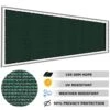 6 Ft. X 50 Ft. Privacy Screen Fence Heavy-Duty Protective Covering Mesh Fencing For Patio Lawn Garden Balcony Dark Green -Dewalt Tools Shop dark green outdoor privacy screens 2 cvfr065050 64 1000
