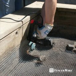 1/4 In. X 4 Ft. X 100 Ft. 23-Gauge Hardware Cloth, Hot-Dip Galvanized After Welding, Heavy-Duty Welding Fencing -Dewalt Tools Shop fencer wire hardware cloth fencing ca23 4x100mf14 66 1000