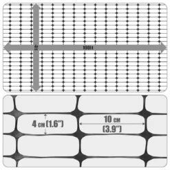 4 Ft. X 100 Ft. Black Outdoor Safety Fence, Plastic Fencing Roll For Construction Fencing Pet Fencing And Event Fencing -Dewalt Tools Shop fencer wire snow fencing psc7 b4x100m410cm 1d 1000