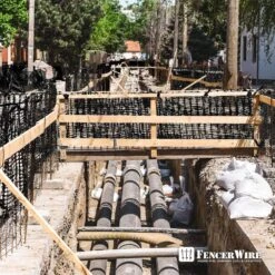 4 Ft. X 100 Ft. Black Outdoor Safety Fence, Plastic Fencing Roll For Construction Fencing Pet Fencing And Event Fencing -Dewalt Tools Shop fencer wire snow fencing psc7 b4x100m410cm 4f 1000