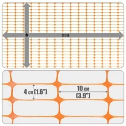 4 Ft. X 100 Ft. Outdoor Safety Fence, Plastic Fencing Roll For Construction Fencing Pet Fencing And Event Fencing -Dewalt Tools Shop fencer wire snow fencing psc7 o4x100m410cm 1d 1000
