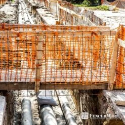 4 Ft. X 100 Ft. Outdoor Safety Fence, Plastic Fencing Roll For Construction Fencing Pet Fencing And Event Fencing -Dewalt Tools Shop fencer wire snow fencing psc7 o4x100m410cm c3 1000