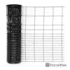 24 In. X 50 Ft. 16-Gauge Black PVC-Coated Rabbit Guard Fence, Poultry Fencing Wire Roll For Garden Yard Vegetable Plant -Dewalt Tools Shop fencer wire welded wire fencing wrv16 b2x50mv 64 1000
