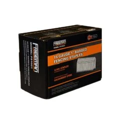16-Gauge 1 In. Glue Collated Fencing Staples With 3/8 In. Crown - 2,000 Count - Galvanized Steel, Heavy-Duty Outdoor Use -Dewalt Tools Shop freeman pneumatic staples fs16g1 76 1000