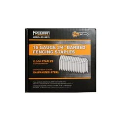 16-Gauge 3/4 In. Glue Collated Barbed Fencing Staples (2000-Count) -Dewalt Tools Shop freeman pneumatic staples fs16g75 fa 1000
