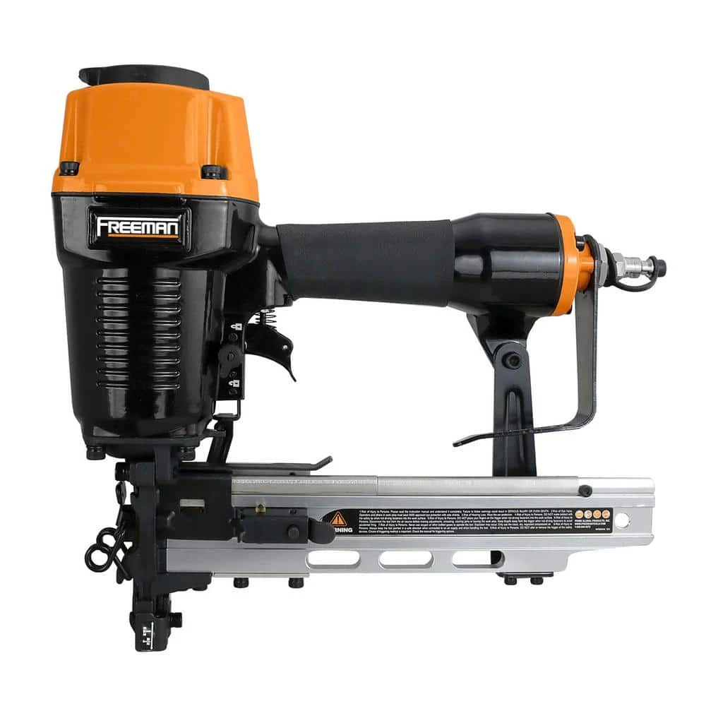 Pneumatic 10.5-Gauge 1-9/16 In. Fencing Stapler With Adjustable Metal Belt Hook And Case 4 Pneumatic 10.5-Gauge 1-9/16 In. Fencing Stapler With Adjustable Metal Belt Hook And Case - Image 2