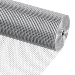 48 In. X 50 Ft. Hardware Cloth - 1/2 In. Mesh, 19 Gauge, Hot Dip Galvanized After Welding - Wire Fencing For Garden.