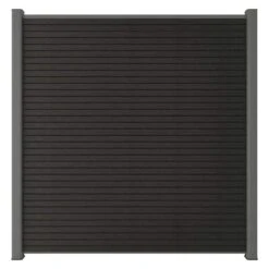 Ultra Easy Fencing 6 Ft. X 6 Ft. Gray Aluminum Ground Install Fence Post Kit For Composite Fence Panel -Dewalt Tools Shop gray newtechwood composite fence panels fence post 6 g 44 1000