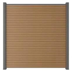 Ultra Easy Fencing 6 Ft. X 6 Ft. Gray Aluminum Ground Install Fence Post Kit For Composite Fence Panel -Dewalt Tools Shop gray newtechwood composite fence panels fence post 6 g fa 1000