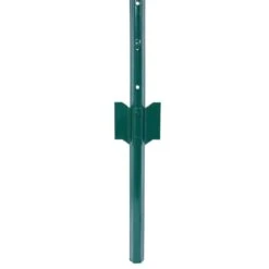 5 Ft. L X 1.1 In. W X U-Channel H Green Steel Fence Post Heavy-Duty Fencing Installation For Garden And Farm (10-Pack) -Dewalt Tools Shop green amamoi garden fencing ama00113 76 1000