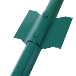 5 Ft. L X 1.1 In. W X U-Channel H Green Steel Fence Post Heavy-Duty Fencing Installation For Garden And Farm (10-Pack) -Dewalt Tools Shop green amamoi garden fencing ama00113 fa 1000