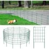 20 Ft. Green Garden Fence Decorative Fencing Rustproof Metal Wire Panel Border -Dewalt Tools Shop green garden fencing pl2109 a43 cn 64 1000