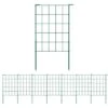 35 Ft. Green Garden Fence Decorative Fencing Rustproof Metal Wire Panel Border -Dewalt Tools Shop green garden fencing pl2109 a44 cn 64 1000