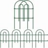 24 In. Metal Decorative Garden Fence And Borders For Dogs, Animal Barrier Fencing And Flower Bed-(25-Pack)