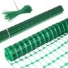 48 In. Plastic Temporary Garden Fence With Posts And Ties Green 4 X 100 Feet Reusable Safety And Construction Fencing -Dewalt Tools Shop green oyezvary garden fencing 28csa11236 64 1000