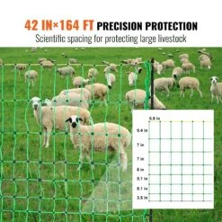 Electric Fence Netting, 42 In. (H) X 164 Ft. (L), PE Net Fencing With Double-Spiked Stakes, Used In Backyards, Polywire -Dewalt Tools Shop green skyshalo garden fencing dxjcwlw42in1lycclv9 250508 fa 1000