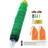 Electric Fence Netting 48 In. H X 100 Ft. L Polywire Mesh Fencing Kit With Posts And Double-Spiked Stakes For Chickens -Dewalt Tools Shop green svopes garden fencing xxjqwlw48in1gp4nkv9 1217 64 1000