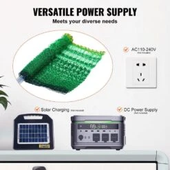 Electric Fence Netting, 42 In. H X 164 Ft. L, PE Fencing With Posts And Double-Spiked Stakes, Polywire Garden Fence 15 Electric Fence Netting, 42 In. H X 164 Ft. L, PE Fencing With Posts And Double-Spiked Stakes, Polywire Garden Fence -Dewalt Tools Shop green yellow black svopes garden fencing dxjcwlw42in1lycclv9 1022 fa 1000