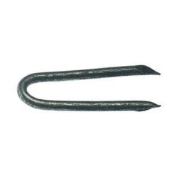 1-1/2 In. X 1/4 In. 9-Gauge Hot Dipped Galvanized Smooth Shank Fencing Staples 5 Lb. Box