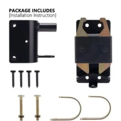 Steel Heavy Duty 2-Way Farm Gate Latch For Metal Gates Livestock Fencing Use -Dewalt Tools Shop kiwdzfu chicken accessories sa0522091 44 1000