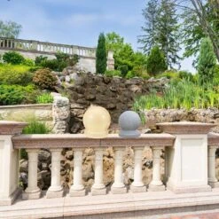 12 Round Ball Concrete Mold For Lawn Decor Fencing Cement Balustrade Top Ornament DIY Casting -Dewalt Tools Shop kiwdzfu concrete forms 22ph005088 76 1000