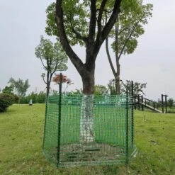 4 Ft. X 100 Ft. Mesh Fencing Roll With 100 Zip Ties Reusable Netting, Garden And Animal Flat/Spaced Picket Iron -Dewalt Tools Shop kiwdzfu dog gates sa0522073 76 1000